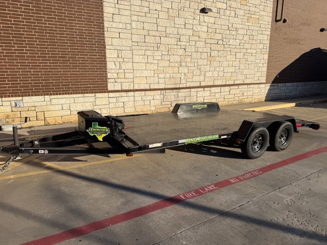 7' x 18' Car Hauler Trailer for rent in Mansfield TX — Frontier Trailer Rentals