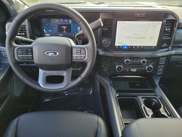F-350 dually truck interior — Frontier Trailer Rentals